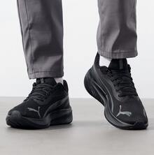 PUMA彪馬 Pounce Lite 舒適 低筒 跑步鞋 男女同款 黑色 - 黑色 - 查看 3