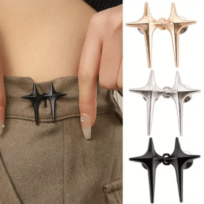 Thắt lưng có khóa điều chỉnh, đai nịt eo không đường may, dây thun co giãn, phù hợp cho cả ngày thường và các dịp trang trọng, phù hợp với quần và váy, phụ kiện unisex.