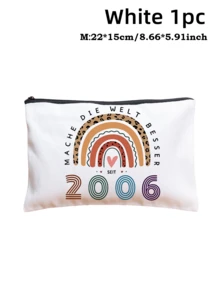 1/3/510 pezzi Borsa trucco per regali di 40° compleanno, borse cosmetiche divertenti per 40° compleanno, idee regalo per 40° compleanno borsa trucco (solo borsa), disponibile anche per regali di 20°, 30°, 50°, 60° compleanno, adatta per amici, amanti, famiglia - multicolore - Visualizzare 13