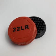 1个迷你弹药盒（适用于.22LR口径） - 紧凑耐用，带螺旋盖，口袋大小 - 彩色 - 查看 9