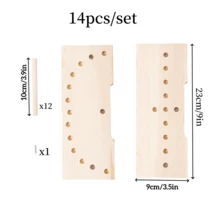 Upgraded Bowknot Weaving Tool, Multi-Functional Bowknot Maker With 12 Wooden Sticks, Double-Sided Hole Puncher, More Stable And Durable - Enhanced Version Of the Large Bow Tool - View 2