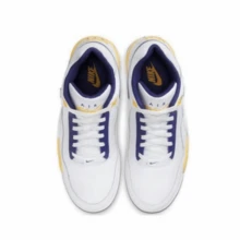 Giày bóng rổ nam Nike Flight 89 Legacy Series, ôm chân chắc chắn, đệm êm ái, mã sản phẩm BQ4212-102 - xanh dương, trắng, vàng - Xem 4