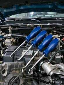 1 Set 4pcs Mini Oil Seal Screwdriver, Oil Seal Hook, Automotive Repair Tools - A - View 1