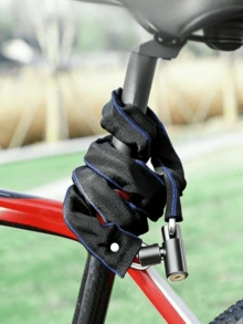 1 件装耐用防盗自行车锁 - 含 2 把钥匙，便于携带，适用于自行车、电动滑板车和摩托车，自行车配件 - 彩色 - 查看 1