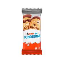 Kinder Kinderini Galletas – Pack 8 Cajas (800 g Total) - 32 Packs Individuales - ¡Ideales para el Cole! - chocolate - Ver 3