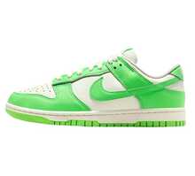 Nike New Dunk Low SE, High-Quality Grip, Durable Outdoor Women's Skateboarding Shoes, HV0842-133 - White Green - View 2