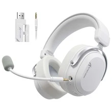L30PRO 无线游戏耳机,7.1环绕立体声,50mm驱动单元,20ms低延迟,可拆卸降噪麦克风,铝合金框架,三模连接,头戴式耳机 - 查看 13