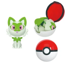 pokemon 6款正版可变形精灵球系列手办玩具，包括队长塞鲁莱奇、弗科科、夸克斯利、帕米等动漫人物桌面摆件模型收藏玩具 - 彩色 - 查看 17