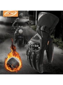 Găng tay xe máy, găng tay chống gió, chống nước, cảm ứng màn hình, găng tay xe máy địa hình, găng tay mùa đông - A - Xem 2