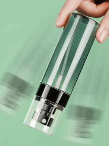 1 pieza Dispensador de loción portátil, Botella de spray de plástico negro, Recipiente rellenable para jabón líquido, Adecuado para viajes al aire libre - A - Ver 3