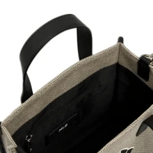 MLB Unisex Large Logo Letter Shoulder Bag 3AORS062N - Black-50BKS - View 6