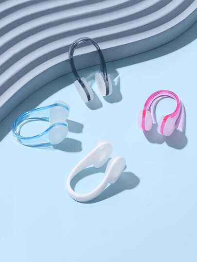 2026 Silicone Swimming Nose Clip & Ear Plugs Set, Waterproof Anti-Slip, Suitable For Adults & Children, Swimming Training Essential, Comfortable Anti-Slip Design, Ideal For Beach, Pool, Lake Outdoor Activities