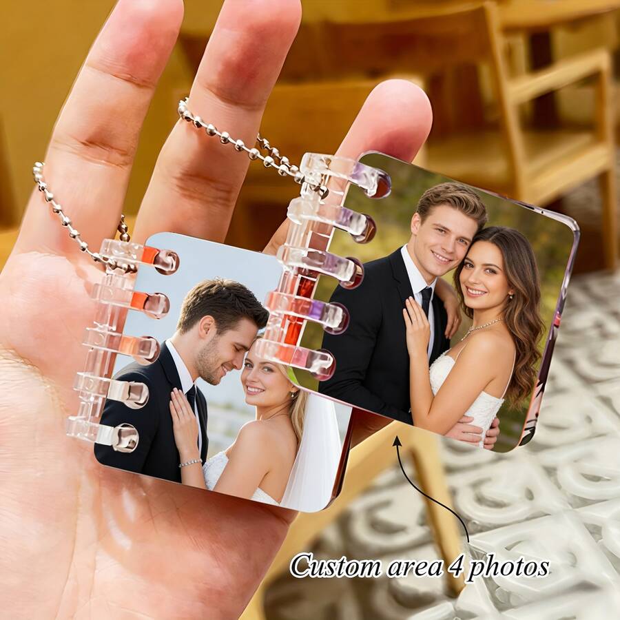 Album ảnh acrylic tùy chỉnh, Album ảnh nhiều trang tự làm sáng tạo, Hoạt hình, Người thật, Kỳ nghỉ, Cặp đôi, Tốt nghiệp, Bạn bè cùng lớp, Gia đình, Album ảnh, Móc khóa ảnh acrylic tùy chỉnh - Móc khóa ảnh cưới cá nhân hóa, Quà tặng đám cưới, Quà kỷ niệm, Quà tặng tiệc cưới - Sách ảnh nhiều trang X - Xem 1