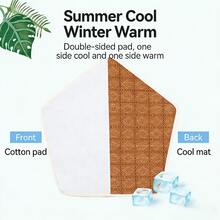 四季通用封闭式宠物帐篷，猫床/狗屋，保暖可水洗，适合猫狗 - 彩色 - 查看 24