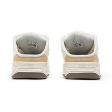 39950101 Giày bít mũi dáng suông nhẹ nhàng, giày thể thao trượt ván unisex cho mùa xuân/hè. - Trắng - Hạnh nhân rang - Bạch Tuyết - Xem 4