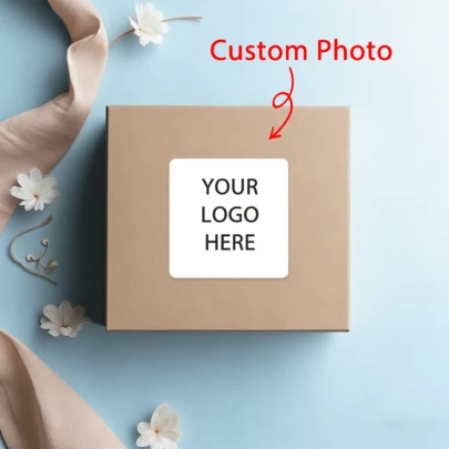 [Customized] 48/96/192/384/798pcs 2-Inch Customized Stickers/Logo Stickers/Wedding Stickers/Design Your Own Stickers/Personalized Stickers/Custom Stickers, Customized Seal Stickers For Bags, Suitable For Weddings, Birthdays, And Christening Celebrations