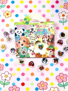 Hình dán 3D dễ thương chất lượng cao, trang trí dập nổi sáng bóng thú vị, hình dán hoạt hình Nhật Bản lập thể vui nhộn, hình dán pha lê, với kết cấu chắc chắn, thiết kế lập thể tinh tế, hình dán trang trí tự dính chống thấm nước, mang lại hiệu ứng xúc giác và không gian trang trí phong phú, thiết kế phối màu, hình dạng bất đối xứng, hình dán trang trí chống thấm nước. - Nhiều màu - Xem 15