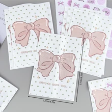 200 piezas de bolsas de regalo de 4.7x6.7 pulgadas, que incluyen bolsas de papel de regalo para fiestas, bolsas de papel de regalo premium con diseños de dibujos animados lindos, bolsas de papel de regalo pequeñas para accesorios, bolsas de papel con estampado de lazos, bolsas de papel de regalo para fiestas y bolsas de papel de regalo decorativas DIY creativas, adecuadas para bolsas de regalo de vacaciones, bodas, fiestas de cumpleaños y envoltorios de regalo - bolsas de regalo - Ver 4