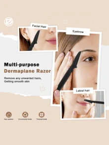 30pcs/Bottle Eyebrow Trimmer Blades, Boxed Facial Eyebrow Shaping Razor Blades With Storage Case, Suitable For Facial & Body Hair Removal, Hair Care Products & Accessories, Essential For Salon, Beauty And Travel, Unisex - Safety Razor - View 6
