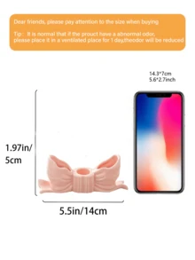 1 pieza Soporte de bolígrafo con forma de lazo adorable - Organizador de escritorio para brochas de maquillaje y útiles de oficina, elegante almacenamiento de brochas de maquillaje, perfecto para diseños decorativos creativos para niñas, estudiantes (consulte la tabla de tallas antes de comprar) - multicolor - Ver 4