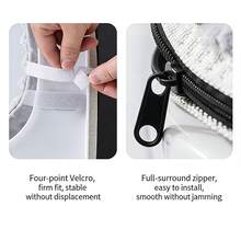 Toilet Seat Cover, Warm Toilet Cushion Suitable For All Seasons, Soft And Thick Bathroom Fabric, Washable And Comfortable, Reusable With Zipper Design - Multicolor - View 13