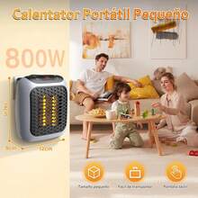 This Portable Electric Heater Features A Plug, Remote Control, Timer, LED Display, Fast Heating, And Adjustable Thermostat. Ideal For Use In RVs, Homes, Offices, And Indoors, It Makes An Excellent Christmas Gift For Parents And Friends. - US A Type Plug(110-127V) - View 6