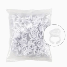 Heart-Shaped Eyelash Glue Holder - 50/100/200/300/500/600/700pcs Eyelash Glue Storage Box, Eyelash Extension Supplies, Thick Fan Tray - Multicolor - View 10