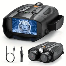 10x 4K Ultra HD Digital Night Vision Binoculars, 3-Inch High Resolution Display, And And Reliable Tactical Flashlight - Perfect For Outdoor Night Adventures And Wildlife Spotting, Great Gift For Men - Binoculars Night Vision - View 7