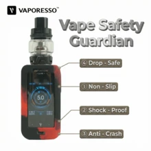 Ốp silicon VapeSMOD bán chạy nhất hiện nay, phù hợp với Vaporesso Luxe/Luxe2, vỏ bảo vệ chống trượt, chống rơi, chống va đập, chất liệu silicon mềm mại, bề mặt nhám. - Nhiều màu - Xem 12