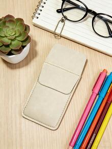 1pc Handmade Pencil Holder, Pencil Storage Bag, Pencil Case, Stationery Organizer, Teacher Gift, Customized Teacher Gift, Office Or Studio Supplies Organizer - Single Piece - View 12