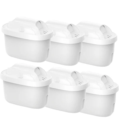 Home Times Water Filter Cartridges Replacement For Maxtra Pro All-In-1 Maxtra+ Plus, Compatible With Marella Jug Kettle, Home Kitchen Drinking Water Filter, Reduce Impurities Chlorine Odor For Clean Fresh Water