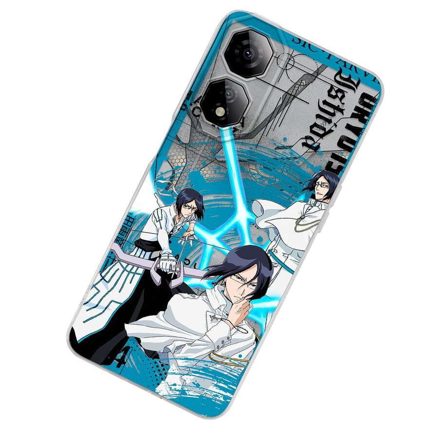 Funda Compatible con Nubia Blich Huryu Ichida Ultimo Qüincy Hywach Origime Anime Protector para Carcasa Anticaídas a Prueba De Golpes TPU. - transparente - Ver 1