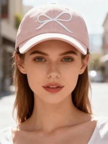 Gorra de béisbol ajustable con lavado vintage y bordado de mariposa, de perfil bajo, apariencia clásica desgastada, unisex, casual, para verano y playa - A - Ver 5