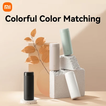  Xiaomi Mijia Vacuum Cup Portable Version, Global Edition, 316 Stainless Steel Vacuum Insulated Bottle, 350ml, Mini Portable Coffee Cup, Keeps Hot/Cold, Gift For Men, Women, Children