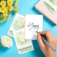 36张法语积极肯定卡片，自我成长思维模式发展工具，包含精神疗愈行动建议和个人情绪调节卡片 - 彩色 - 查看 4