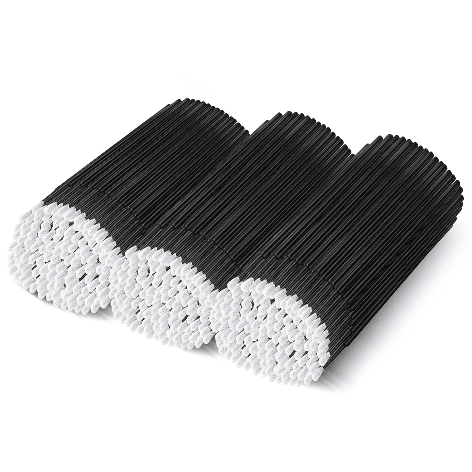 50pcs/800pcs Disposable Micro Cotton Swabs, Suitable For Eyelash Extension, Lint-Free Lip Micro Application, Mascara Brush, Teeth, Nails, Eyeliner And Personal Care - Multicolor - View 1