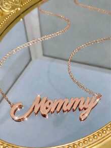 Dây chuyền khắc chữ theo yêu cầu, mặt dây chuyền phong cách Hip-Hop cá nhân hóa dành cho nữ, dây chuyền nylon có mặt dây chuyền, trang sức khắc chữ theo yêu cầu, món quà hoàn hảo cho các cặp đôi, bạn bè và cha mẹ, thời trang bạc, thời trang mùa thu, giản dị và tối giản, tối giản, trung tính, tùy chỉnh thời trang, cá nhân hóa, độc đáo, món quà lý tưởng cho bạn gái, mẹ, thành viên gia đình, quà tặng Ngày của Mẹ - Dây chuyền đính kim cương toàn phần kiểu 6 - Xem 12