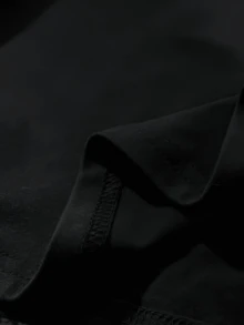 T-Shirt With H-Hannah M-Montanas Logo - Black - View 4