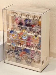 96-Hook High-Capacity Transparent Display Cabinet, Suitable For Keychains, Badges And Brooches - Multicolor - View 9