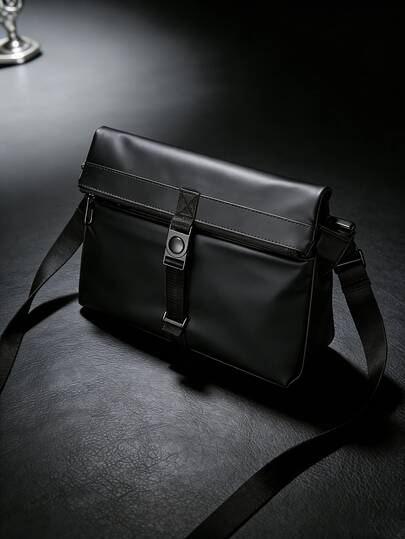 peach tree 1 pieza Bolso de mensajero, bolso de hombro cuadrado pequeño con cierre de solapa de piel sintética, bolso cruzado casual, regalo versátil de uso diario para hombres, estudiantes, actividades al aire libre, negocios, deportes