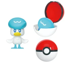 pokemon 6款正版可变形精灵球系列手办玩具，包括队长塞鲁莱奇、弗科科、夸克斯利、帕米等动漫人物桌面摆件模型收藏玩具 - 彩色 - 查看 15