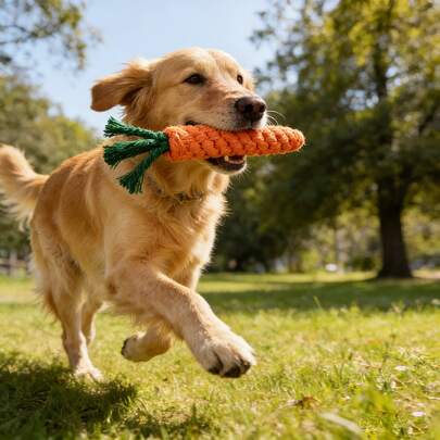 4pcs Dog Chew Toys, Suitable For Aggressive Chewers - Durable Puppy Chew Toys, Fit For All Dog Sizes, Interactive Tug Of War And Teeth Cleaning Fetch Pet Toy Set