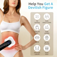 Upgraded Body Shaping Massager 2.0 - Professional Wireless Handheld Multi-Functional Shaping Device For Abdomen, Waist, Arms, Legs, Buttocks - 4 Heads Professional Edition Maximized Cellulite Massager, Best Gift For Men And Women - Multicolor - View 3