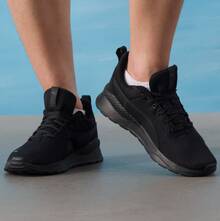 Giày chạy bộ cổ thấp PUMA Anzarun Lite Comfort, Unisex, Màu đen - màu đen - Xem 3