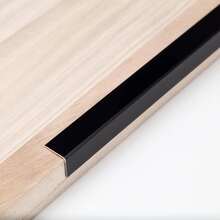 1pc 3 Meters X 2cm Self-Adhesive Wall Corner Protector, Yellow Oak Wood Grain Soft Wall Corner Edge Guard, Cabinet Edge Protector - C - View 11