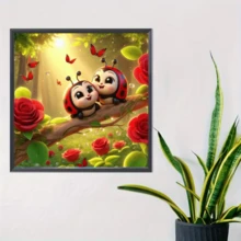 1 buc. Kit nou de pictură cu diamant 5D cu tematică de gândac, mozaic de diamant DIY, potrivit pentru cadouri artizanale, sufragerie, dormitor, Eid Al-Adha, petreceri fierbinți, Ziua Tatălui, Ziua Mamei, nuntă, 1 Mai, Paște, Crăciun, Ziua Îndrăgostiților, fără ramă - Vizualizare 8