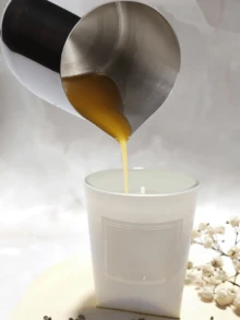 1pc Stainless Steel Candle Melting Pot, With Anti-Drip And Anti-Tilt Spout Design, 600ml/900ml Capacity, With Heat-Resistant Handle, Suitable For Candle Making, Can Be Used To Melt Wax, Handmade Candle Making - B-Silver - View 6