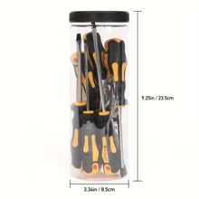 16/13/12/1pc, Professional Grade Magnetic Precision Screwdriver Set - Made Of Chrome Vanadium Steel, Bright Yellow Tips, Includes Various Sizes Of And Flat Head Screwdrivers, Comes With Pliers And Hook Tools. Suitable For Professionals Like Mechanics, Construction Workers And Carpenters - Multiple Styles - View 10