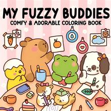 Comfortable Patterns: Adult And Children's Coloring Books, Bold And Simple, Large Designs, Relax Your Mind, Includes Cute Comfortable Patterns And Mandalas (Bold And Simple Coloring) - 我的毛絨朋友 - 查看 6