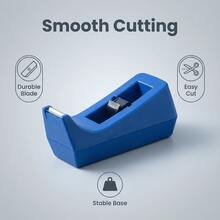 1/12pcs Plastic Creative Tape Dispenser, Suitable For Office, School Supplies, Back To School - A - View 11